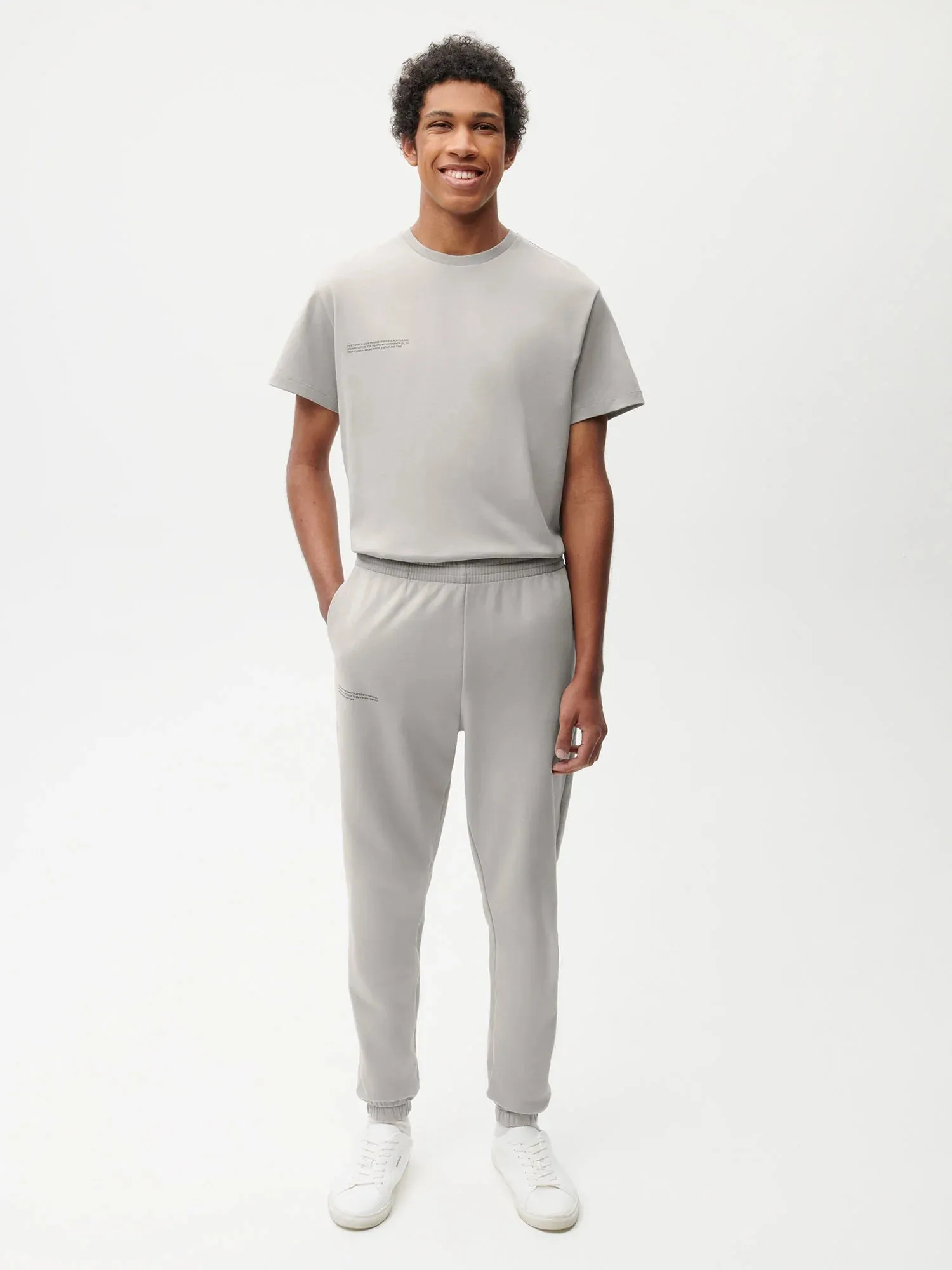 365 Slim Fit Track Pants—stone