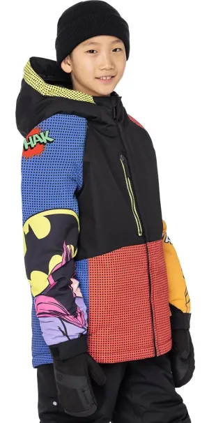 686 Static Insulated Jacket Boys Batman