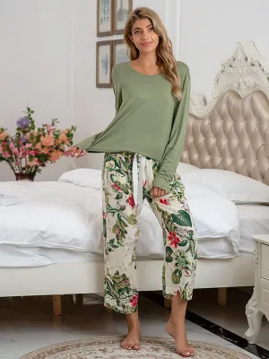 Floral Print Modal Cotton Lounge Set