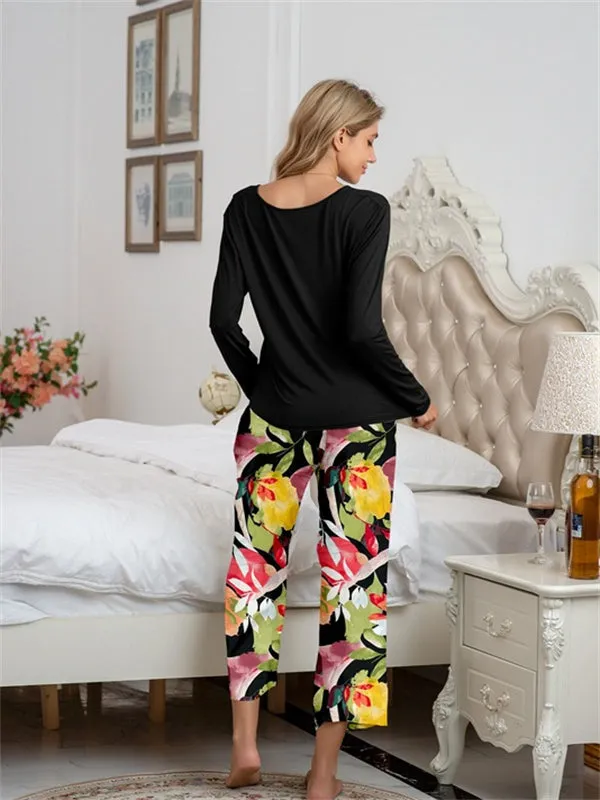 Floral Print Modal Cotton Lounge Set