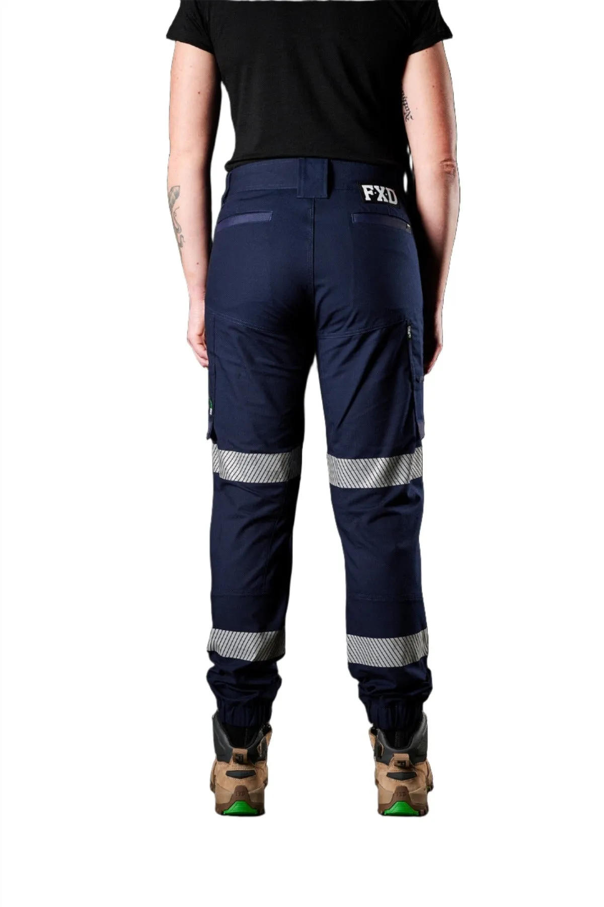 FXD Workwear Reflective Cuffed Stretch Ripstop Work Pants (WP8WT)