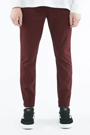 Guys Chino Wine Jogger