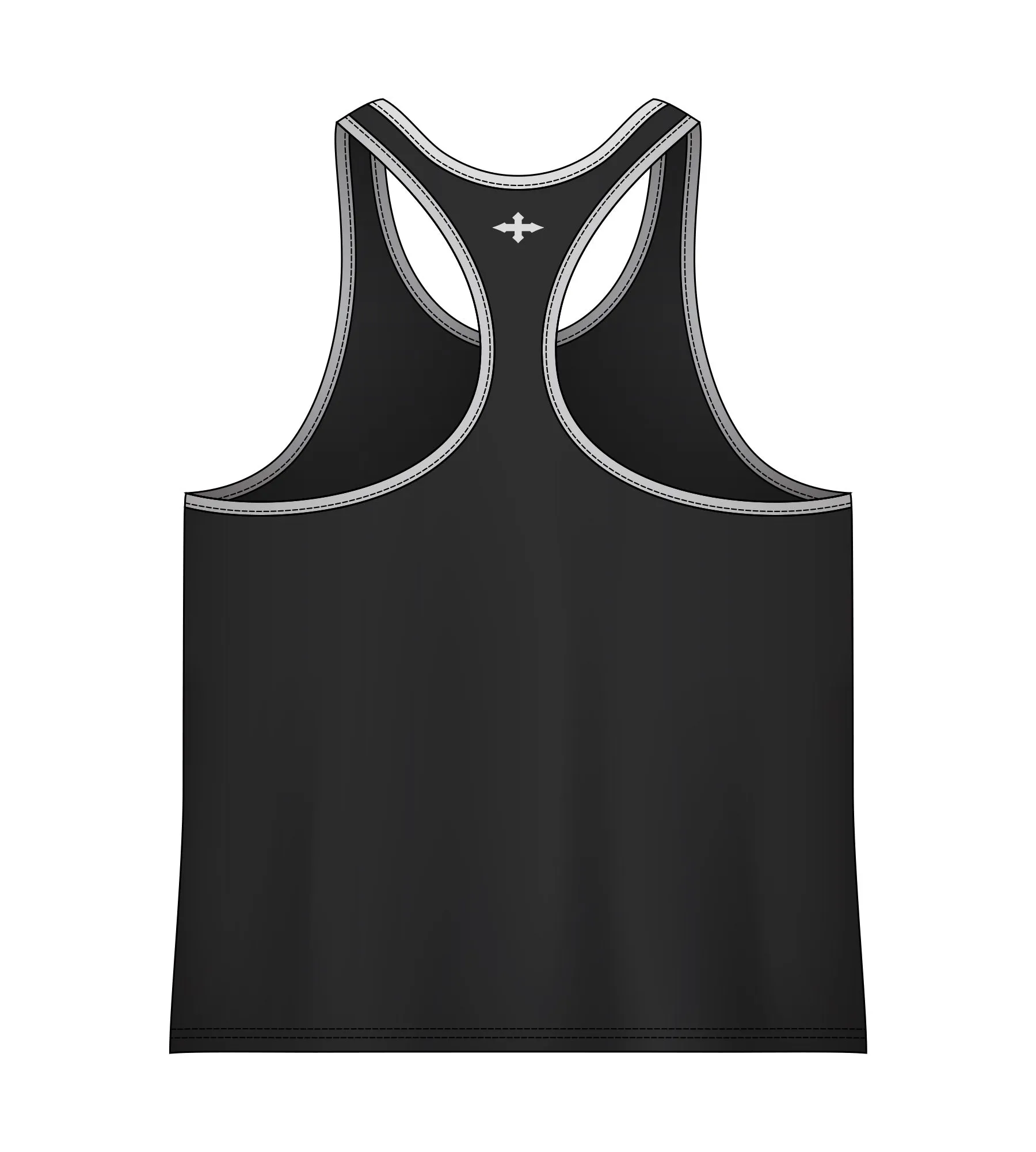 Heritage Gym Singlet - Ace Black