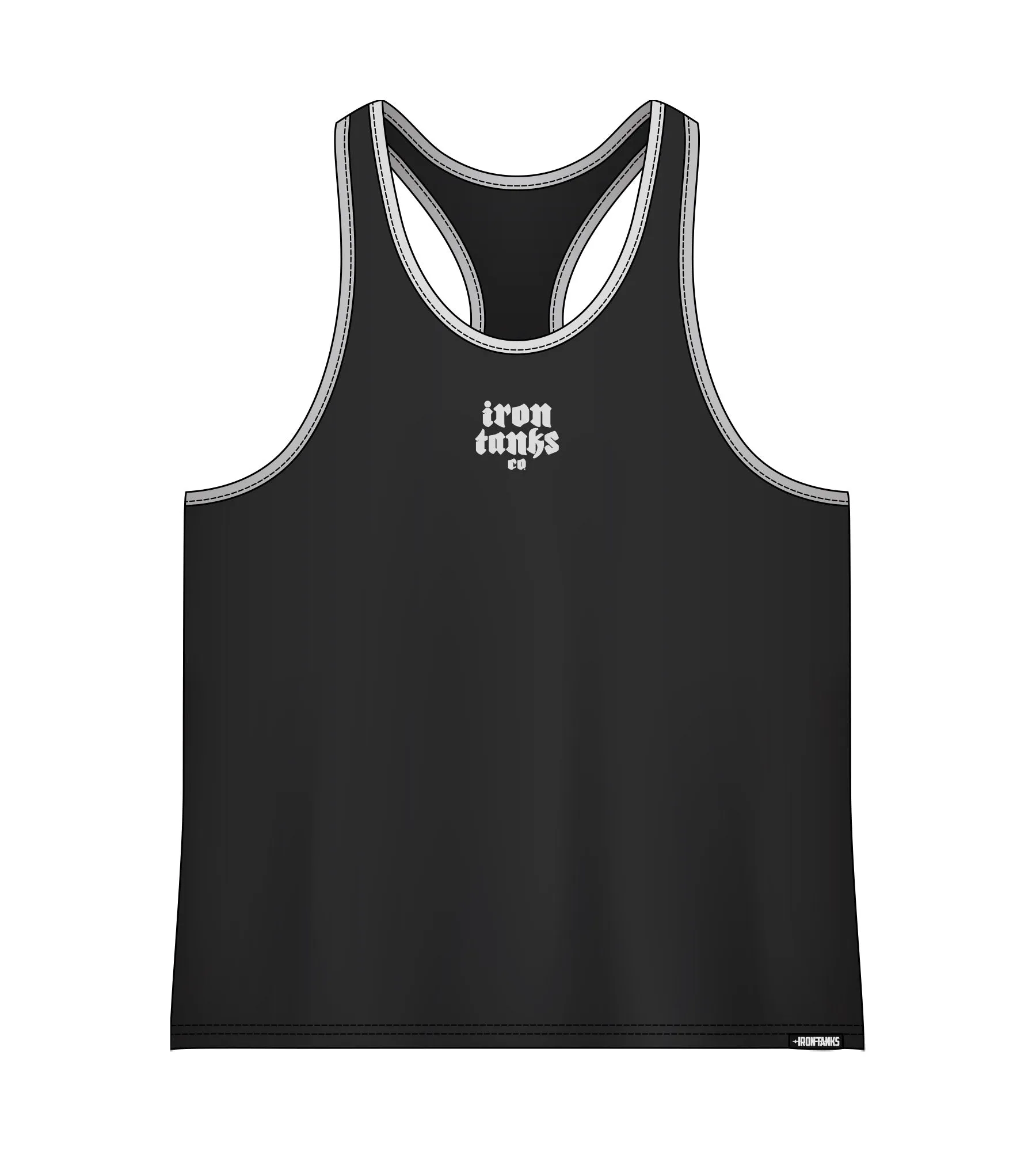 Heritage Gym Singlet - Ace Black