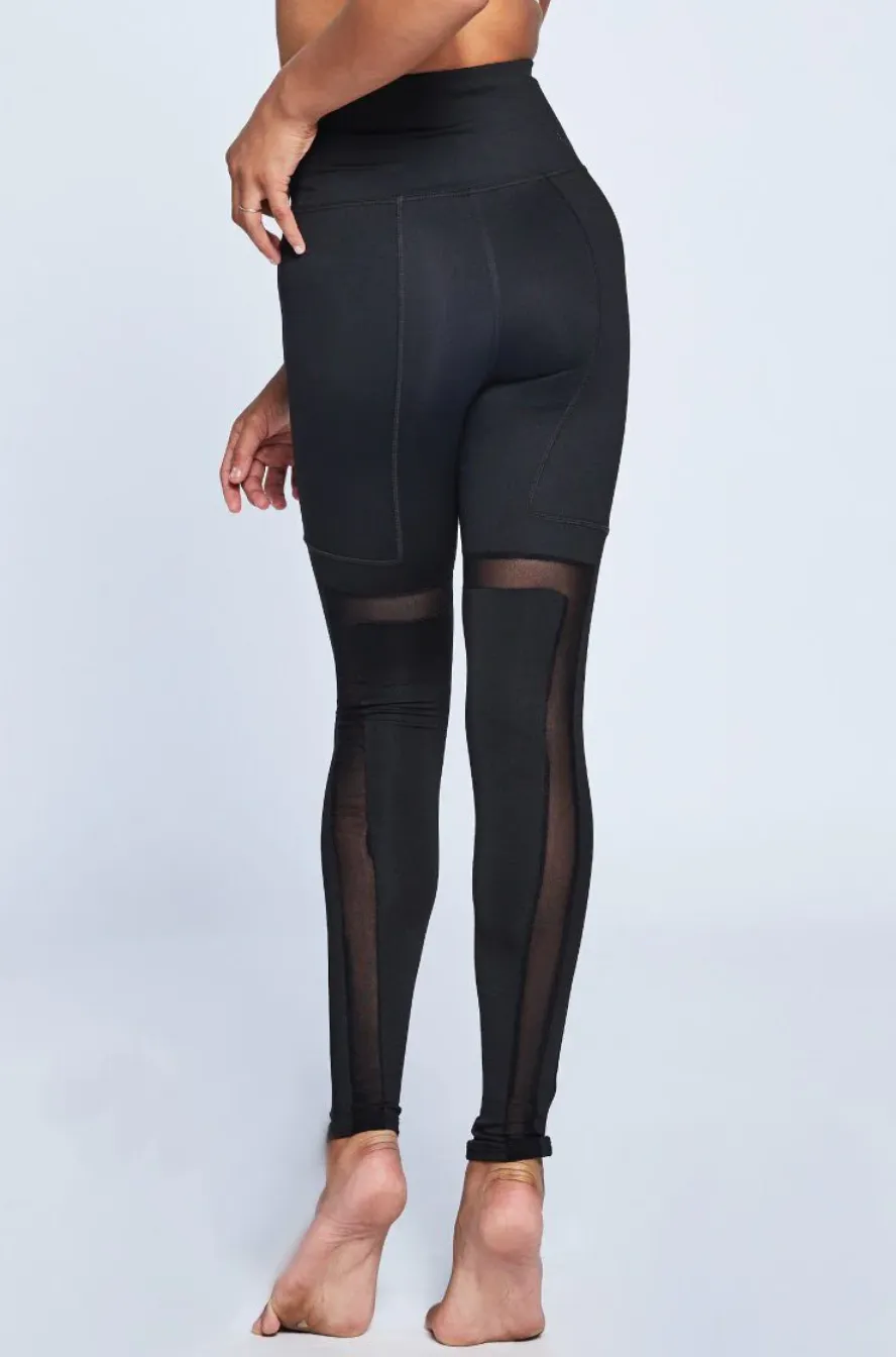 Jo   Jax |  Angles Leggings | Black   Mesh