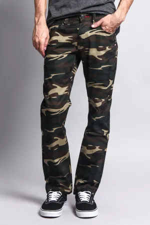 Men's Camo Slim Fit Pants