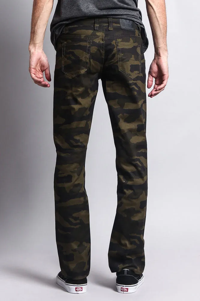 Men's Camo Slim Fit Pants