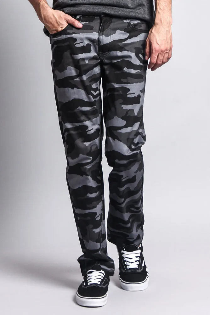 Men's Camo Slim Fit Pants