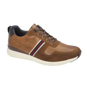 Mens Smart Tan Trainer "Jack" Soft Comfort Value