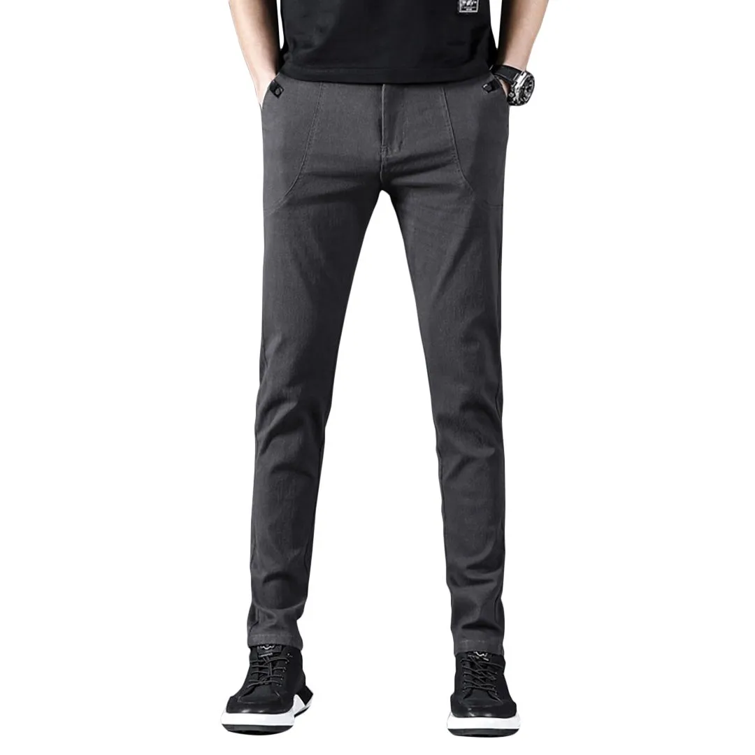 Pologize™ Plain Slim-Fit Pants