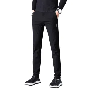 Pologize™ Plain Slim-Fit Pants