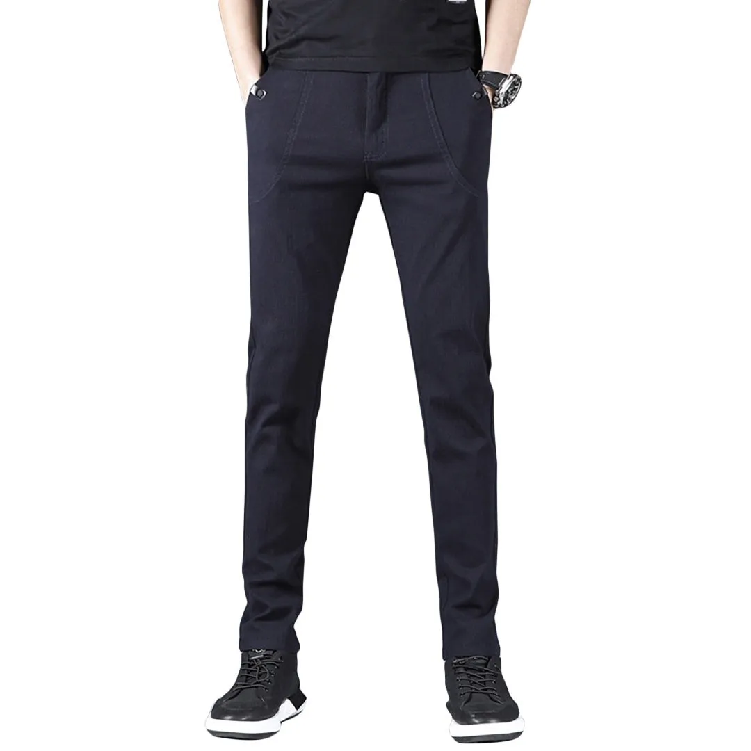 Pologize™ Plain Slim-Fit Pants