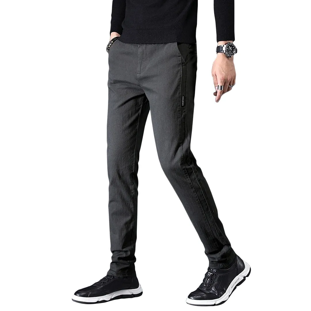 Pologize™ Plain Slim-Fit Pants