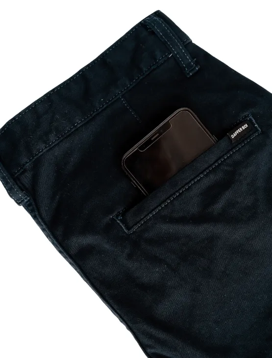 Slim Dark Navy Chino Pants