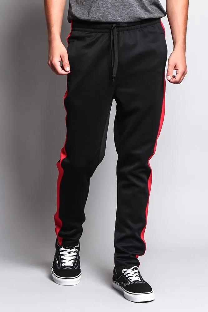 Slim Fit Striped Track Pants