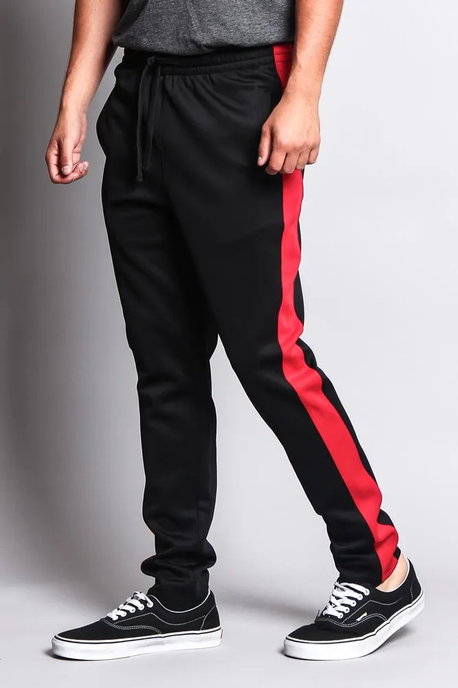 Slim Fit Striped Track Pants