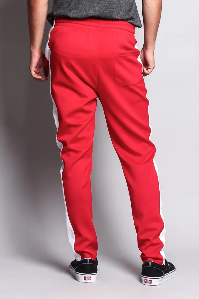 Slim Fit Striped Track Pants