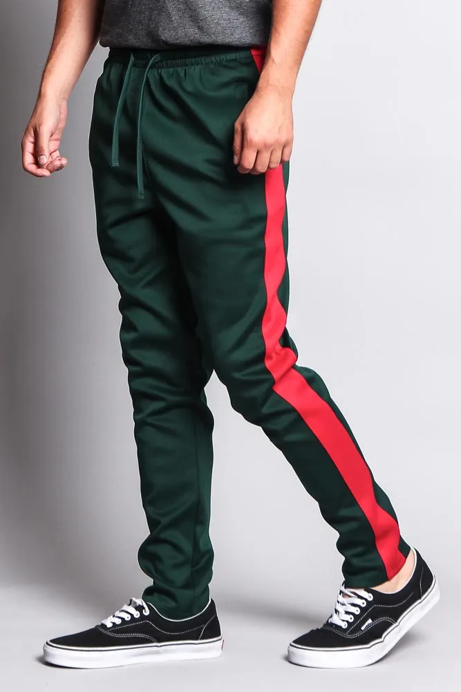 Slim Fit Striped Track Pants