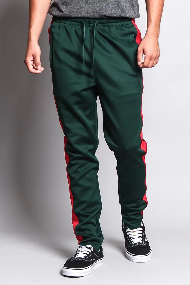 Slim Fit Striped Track Pants