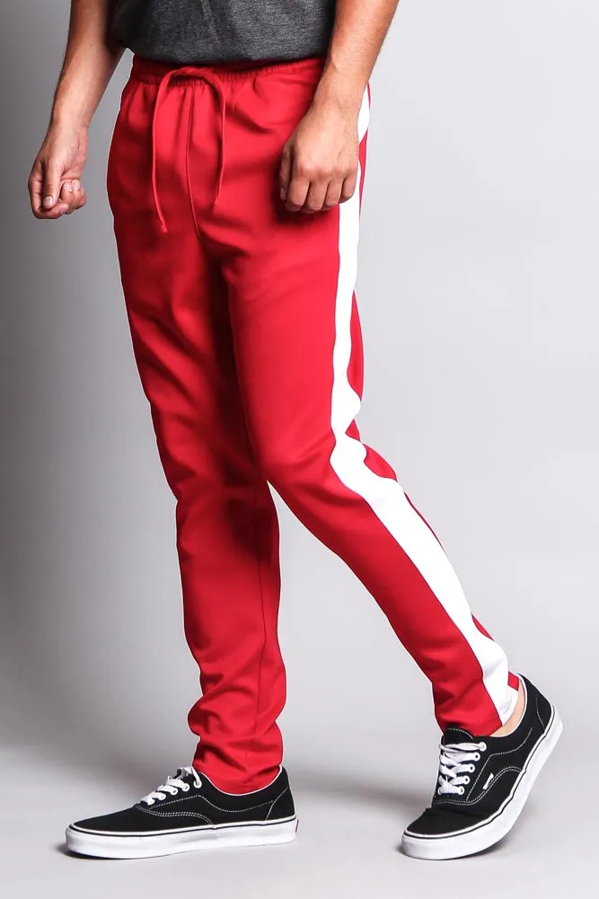 Slim Fit Striped Track Pants