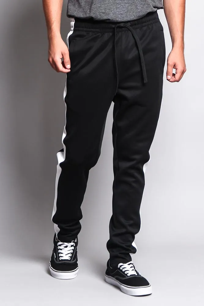 Slim Fit Striped Track Pants