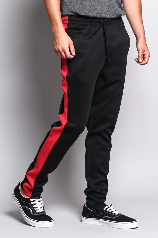 Slim Fit Striped Track Pants