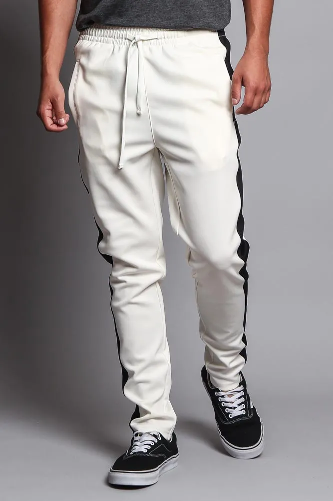 Slim Fit Striped Track Pants