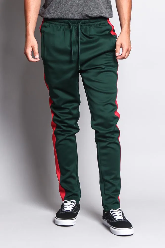 Slim Fit Striped Track Pants