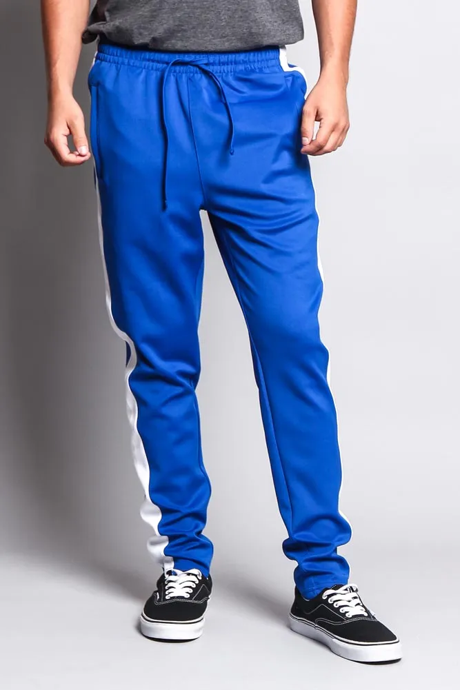 Slim Fit Striped Track Pants