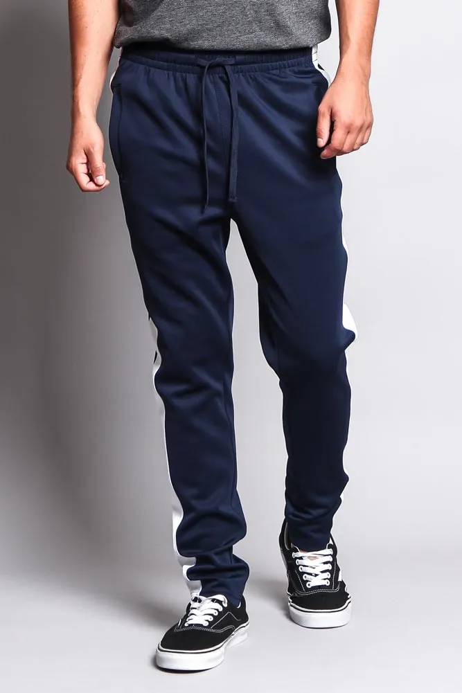 Slim Fit Striped Track Pants