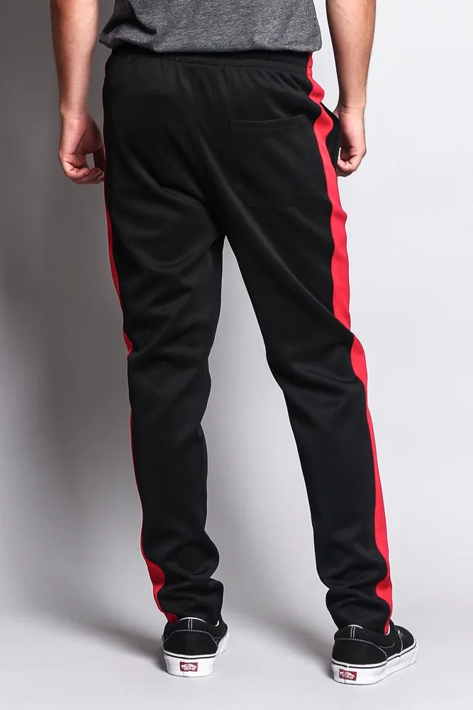 Slim Fit Striped Track Pants