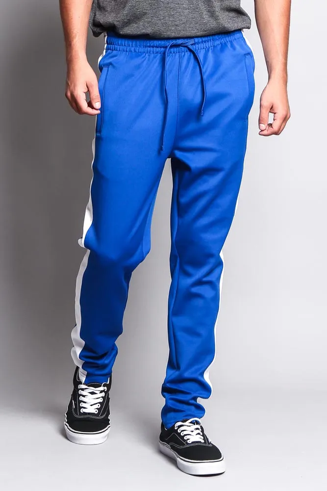 Slim Fit Striped Track Pants