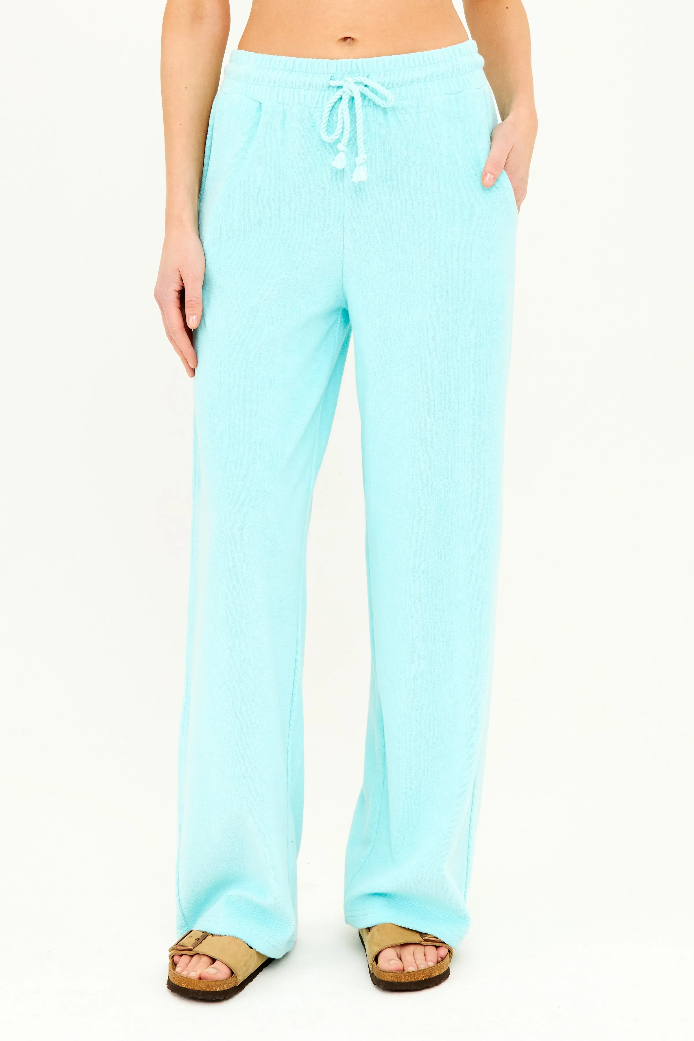 Terry Resort Pant - Sea Green