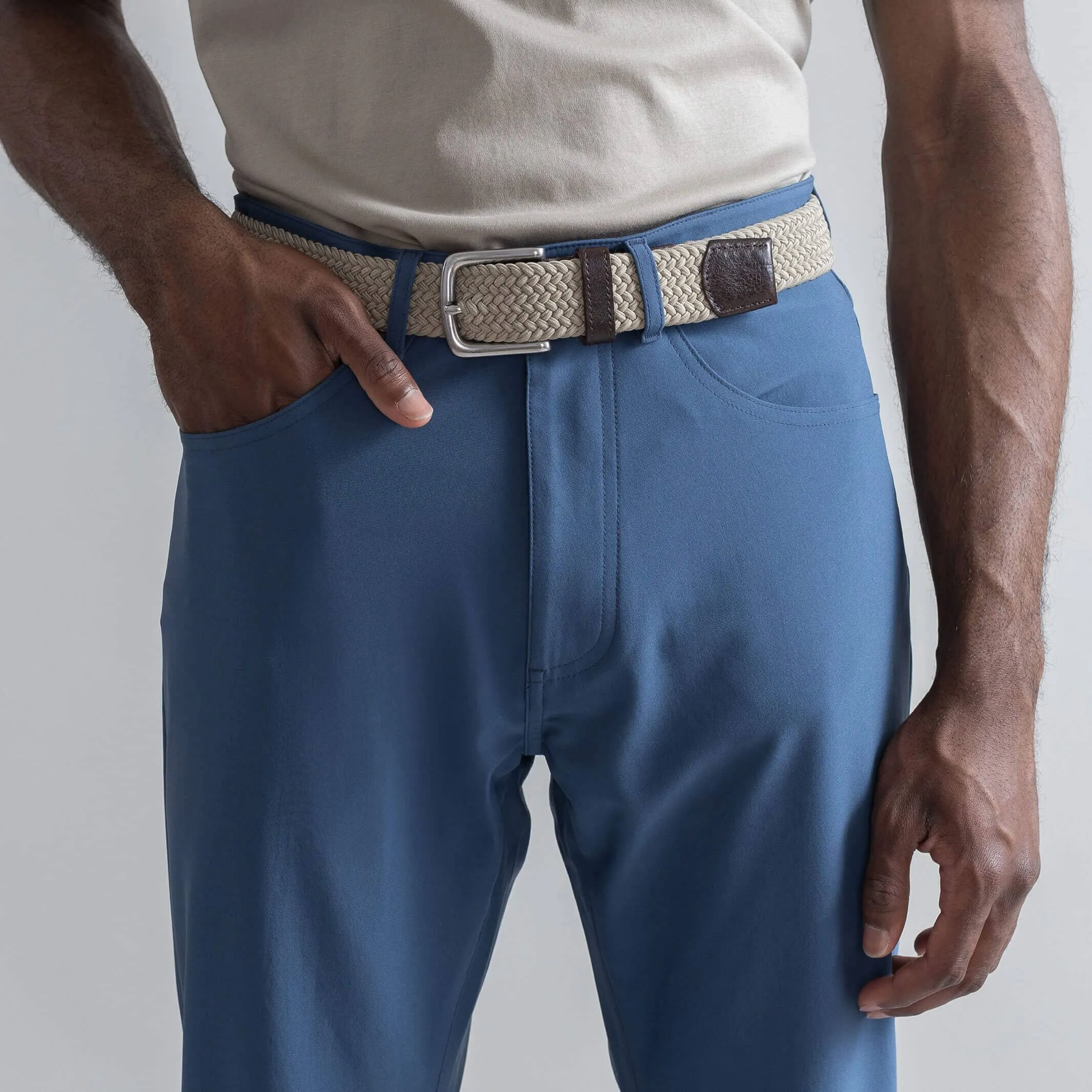 The Blue Performance Stretch Franklin 5 Pocket Custom Pant