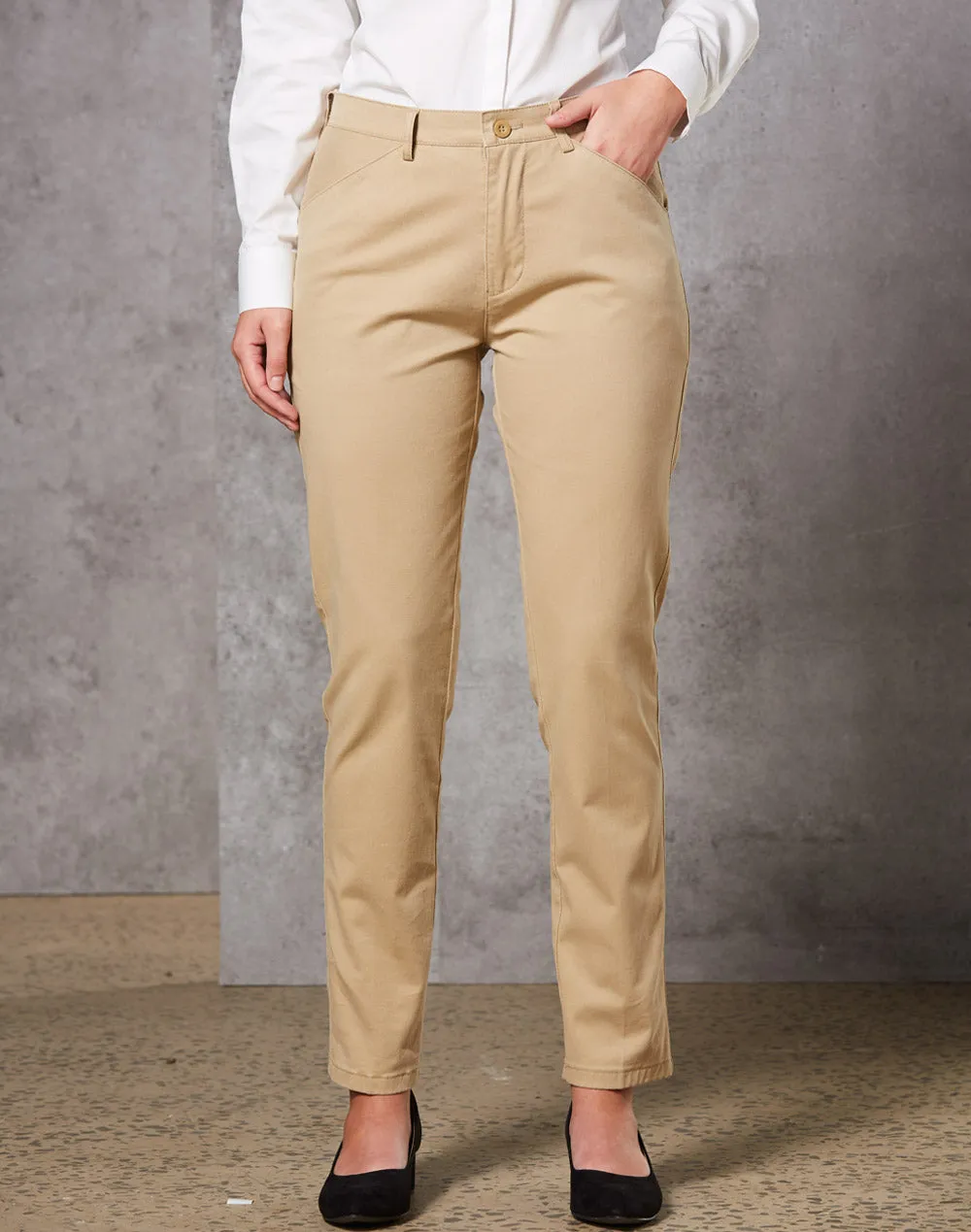 Winning Spirit  Ladies Boston Chino (M9390)