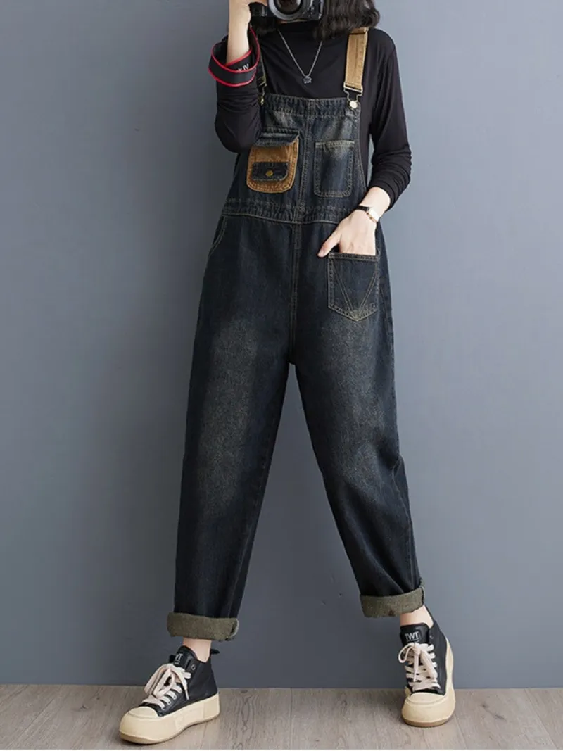 Women's Vibrant & Versatile Stunning Denim Dungarees